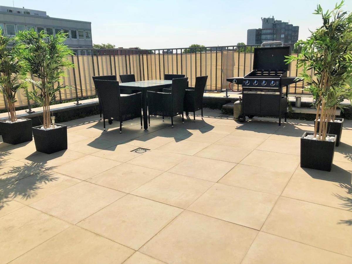 Stylisches Penthouse Zentral Tischfussball 100M2 Wii Hanóver Exterior foto